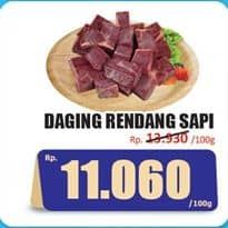 Promo Harga Daging Rendang Sapi per 100 gr - Hari Hari