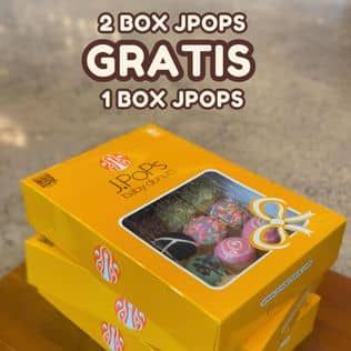 Promo Harga 2 Box JPOPS Gratis 1 Box JPOPS  - JCO