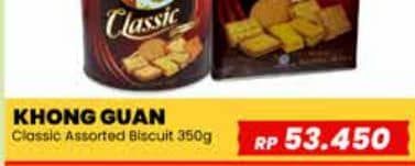 Promo Harga Khong Guan Classic Assorted Biscuit 350 gr - Yogya