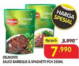 Promo Harga DEL MONTE Cooking Sauce Barbeque, Spaghetti 250 gr - Superindo