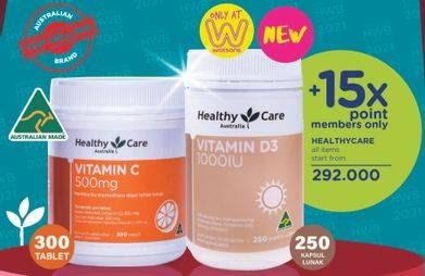 Promo Harga HEALTHY CARE All Item  - Watsons