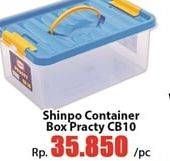 Promo Harga SHINPO Container Box Practy CB10  - Hari Hari