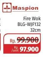 Promo Harga MASPION Fire Wok Non Stick 32 Cm  - Lotte Grosir