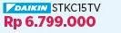 Promo Harga Daikin STKC15TV AC Split 1/2PK  - COURTS