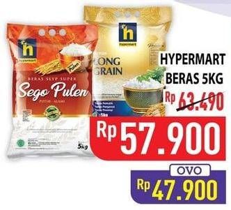 Promo Harga Hypermart Beras 5000 gr - Hypermart