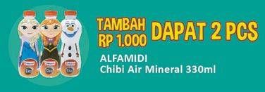 Promo Harga ALFAMIDI Air Mineral Chibi 330 ml - Alfamidi