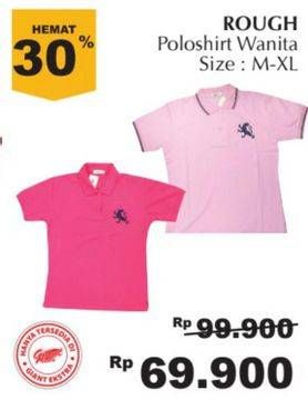 Promo Harga ROUGH Polo Shirt Wanita  - Giant