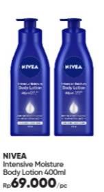 Promo Harga Nivea Body Lotion Intensive Moisture 400 ml - Guardian