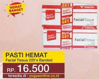 Promo Harga PASTI HEMAT Facial Tissue 230 gr - Yogya