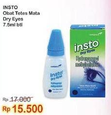 Promo Harga INSTO Dry Eye Drops 7 ml - Indomaret
