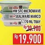 Promo Harga Hawaii SFC Microwave Sealware Macro  - Hypermart