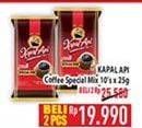 Promo Harga Kapal Api Kopi Bubuk Special Mix per 10 sachet 25 gr - Hypermart