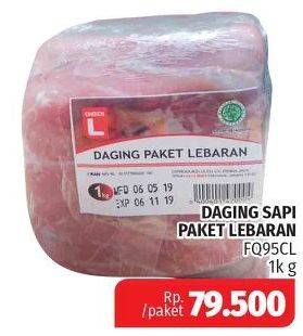 Promo Harga Daging Rendang Sapi FQ95CL 1 kg - Lotte Grosir