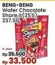 Promo Harga Beng-beng Share It per 25 pcs 9 gr - Indomaret