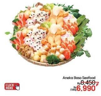 Promo Harga Aneka Bakso Seafood per 100 gr - LotteMart
