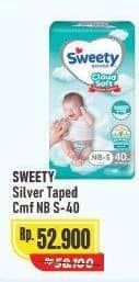 Promo Harga Sweety Silver Comfort Perekat NB-S40 40 pcs - Alfamart