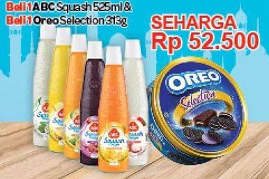Promo Harga ABC Syrup Squash + Oreo Selection  - Carrefour