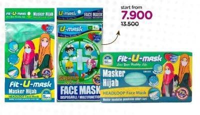 Promo Harga FIT-U-MASK Masker  - Watsons