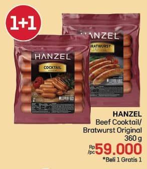 Promo Harga Hanzel Beef Cocktail/Hanzel Bratwurst   - LotteMart