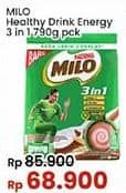 Promo Harga Milo ActivGo 3in1 800 gr - Indomaret