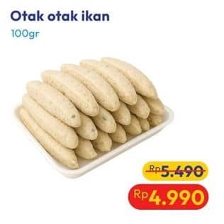 Promo Harga Otak Otak Ikan Curah per 100 gr - Hypermart