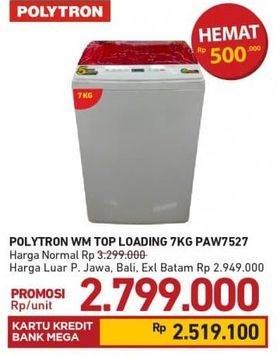 Promo Harga POLYTRON PAW7527  - Carrefour