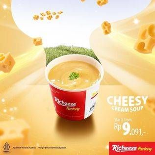 Promo Harga Richeese Factory Cheesy Cream Soup  - Richeese Factory