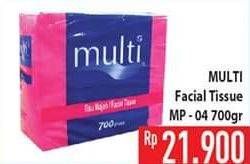 Promo Harga MULTI Facial Tissue MP04 700 gr - Hypermart
