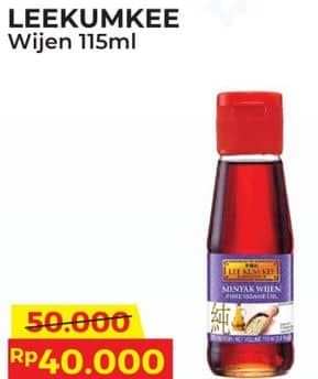 Promo Harga Lee Kum Kee Minyak Wijen 115 ml - Alfamart