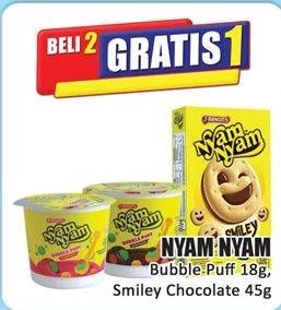 Promo Harga Nyam Nyam Bubble Puff/Smiley  - Hari Hari