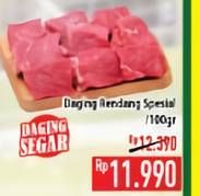 Promo Harga Daging Rendang Sapi Spesial per 100 gr - Hypermart