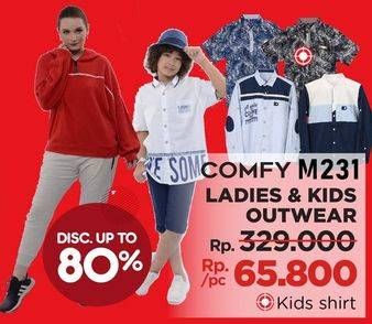 Promo Harga COMFY / M231 Ladies & Kids Outwear  - LotteMart
