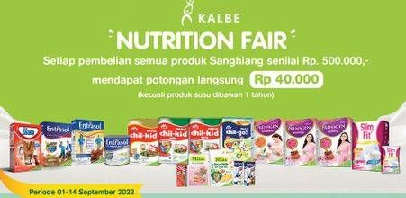 Promo Harga KALBE Nutrition Fair  - Hypermart