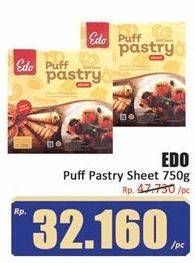 Promo Harga EDO Puff Pastry Sheets 750 gr - Hari Hari