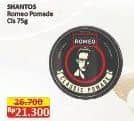 Promo Harga Shantos Romeo Styling Pomade Classic 75 gr - Alfamart