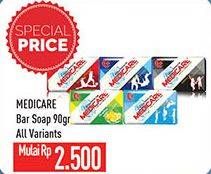 Promo Harga MEDICARE Bar Soap All Variants 90 gr - Hypermart