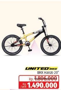 Promo Harga United BMX 20" Hanzo  - Lotte Grosir