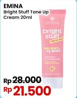 Promo Harga Emina Bright Stuff Tone Up Cream 20 ml - Indomaret