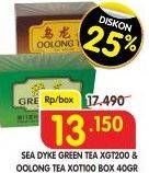 Promo Harga Sea Dyke Green Tea Oolong 40 gr - Superindo