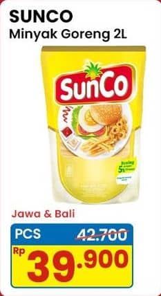 Promo Harga Sunco Minyak Goreng 2000 ml - Indomaret