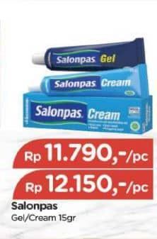 Promo Harga Salonpas Cream 15 gr - TIP TOP