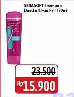 Promo Harga Serasoft Shampoo Anti Dandruff, Hairfall Treatment 170 ml - Alfamidi