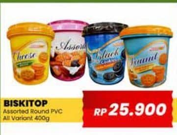 Promo Harga Biskitop Assorted Biscuits All Variants 400 gr - Yogya