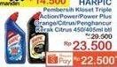 Promo Harga HARPIC Pembersih Kloset Triple Action Power/Power Plus Orange/Citrus/Penghancur Kerak Citrus 450/405ml  - Indomaret