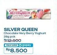 Promo Harga Silver Queen Chocolate Very Berry Yoghurt 28 gr - Indomaret