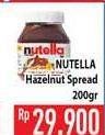 Promo Harga NUTELLA Jam Spread Hazelnut 200 gr - Hypermart