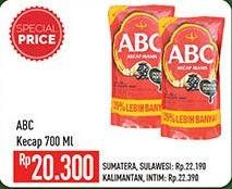 Promo Harga ABC Kecap Manis 700 ml - Hypermart