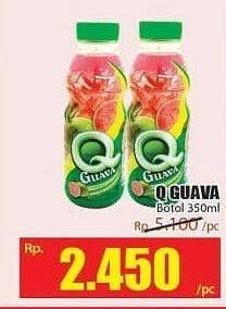 Promo Harga Q GUAVA Juice 350 ml - Hari Hari