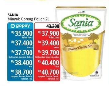 Promo Harga Sania Minyak Goreng 2000 ml - Alfamidi