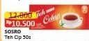 Promo Harga Sosro Teh Celup per 50 pcs 2 gr - Alfamart